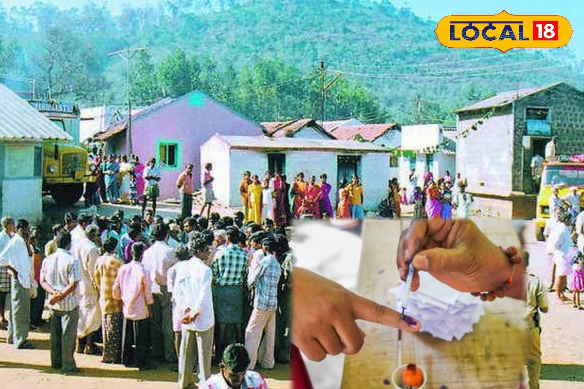 இதுவரை காண முடியாத அதிசயம்.... 100 சதவீத வாக்குப்பதிவு.... அசர வைத்த மலைக் கிராமம்.!