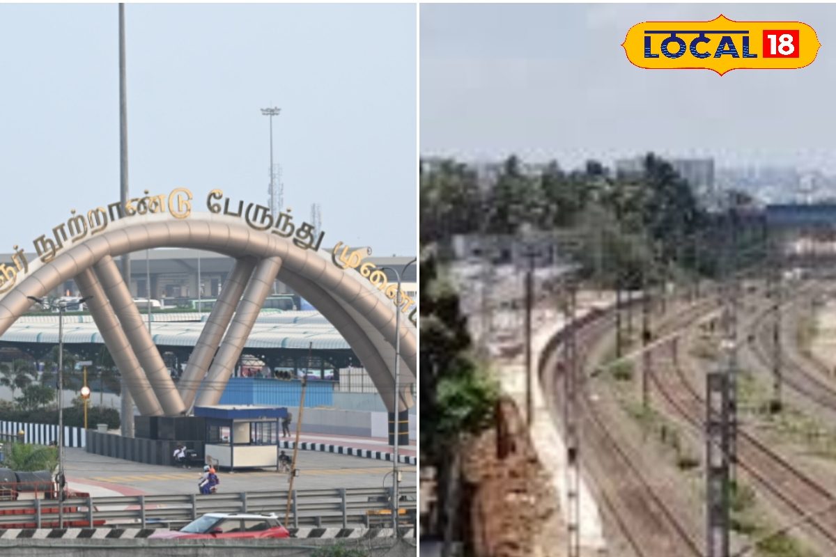 பிரம்மாண்ட ஸ்கைவாக் ரெடி... திறப்பு விழா காணப் போகும் கிளாம்பாக்கம் ரயில் நிலையம்