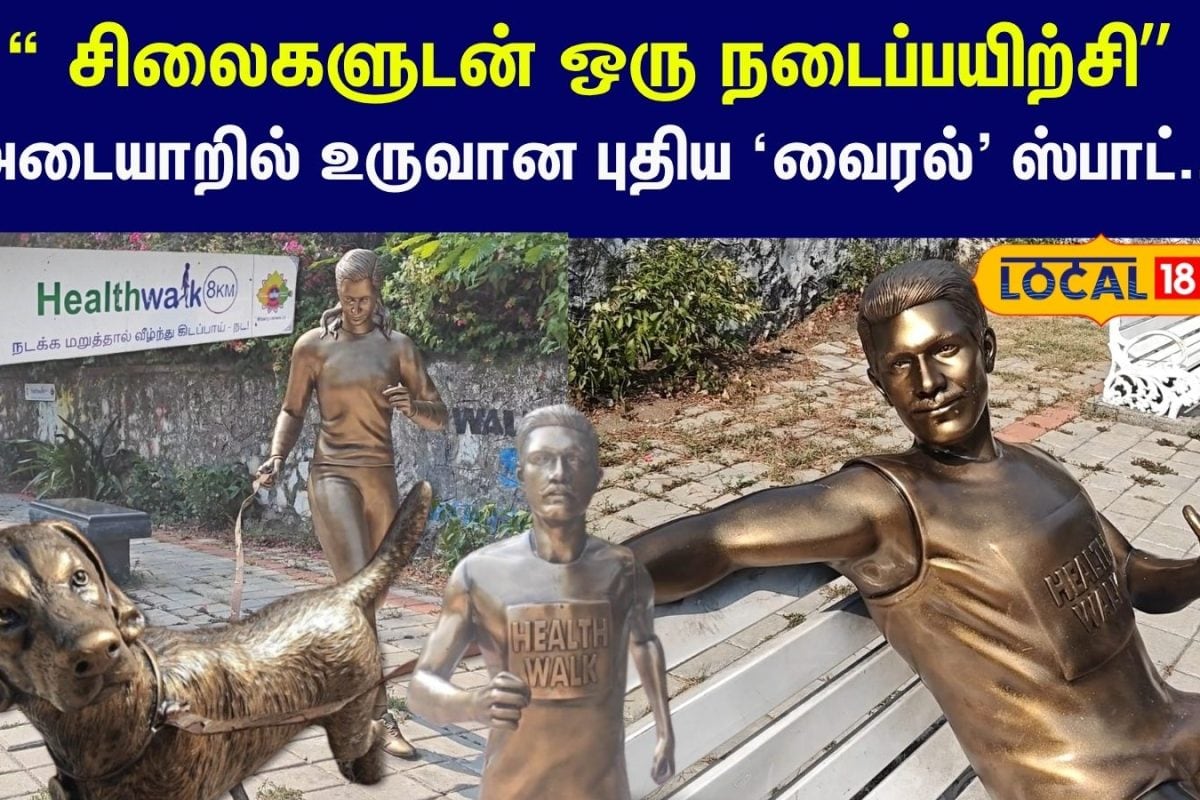 Health Walk Statues: 