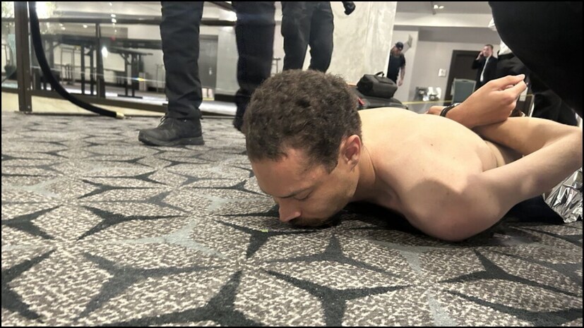  பாதுகாப்பு குறைவாக இருந்த, மொட்டை மாடி நுழைவாயிலுக்கு அருகிலுள்ள ஒரு பகுதியில் ஆலன் இருந்ததாகக் கூறப்படுகிறது. நிகழ்வில் தன்னார்வலராகப் பங்கேற்ற ஹெலன் மாபஸ் என்பவர் அளித்துள்ள பேட்டியில், "துப்பாக்கிச் சூடு நடத்திய அந்த நபர், மதுபான உபகரணங்கள் வைக்கப்பட்டிருந்த ஒரு தற்காலிக அறையில் இருந்துள்ளார். அங்கு எந்தப் பாதுகாப்பும் இல்லை என்பதை பயன்படுத்திக் கொண்டு, தான் கொண்டுவந்த பையிலிருந்து ஆயுதத்தை கையில் எடுத்து, அவற்றை வைத்து துப்பாக்கியை உருவாக்கி தாக்குதல் நடத்தினார். அவர் கொண்டு வந்தது, சாதாரண துப்பாக்கி போல் இல்லை" என்று கூறியுள்ளார்.