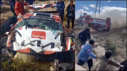 கார் பந்தயத்தில் நடந்த சோகம்