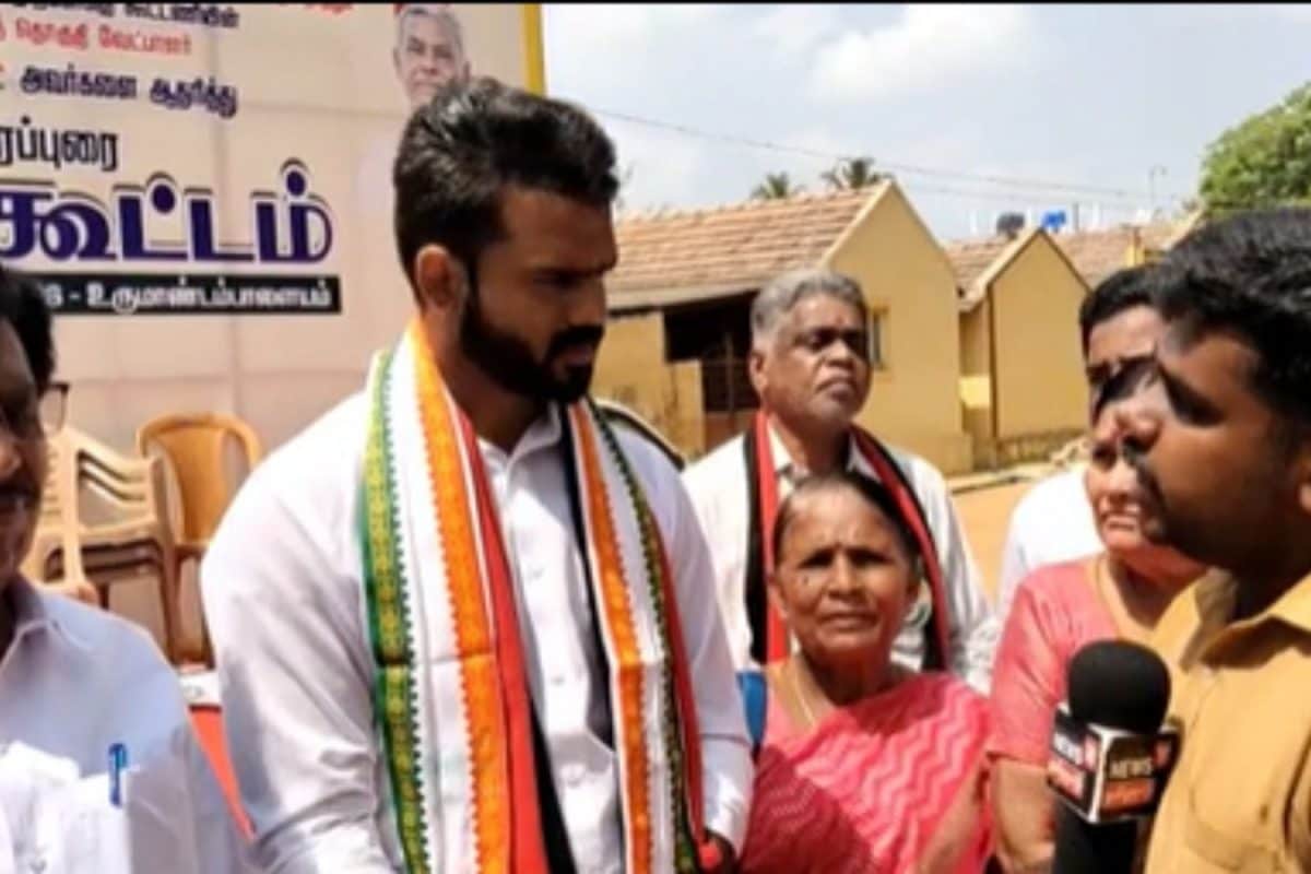 News18 Candid with candidate: தற்போதைய MLA தொகுதிக்கு வருவதில்லை.... கவுண்டம்பாளையம் தொகுதி காங்கிரஸ் வேட்பாளர் சூர்யபிரகாஷ்