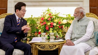 பிரதமர் மோடி - தென்கொரிய அதிபர் லீ ஜே மியுங்