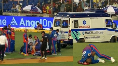 டெல்லி அணி வீரர் லுங்கி இங்கிடி 