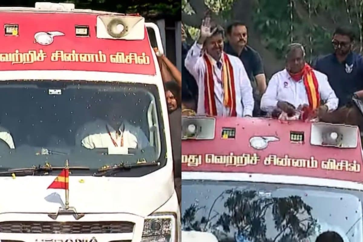 TVK Vijay | சென்னை ரோடு ஷோ... முதல்முறையாக தவெக தலைவர் விஜய் பிரச்சாரத்தில் செய்த மாற்றம்!