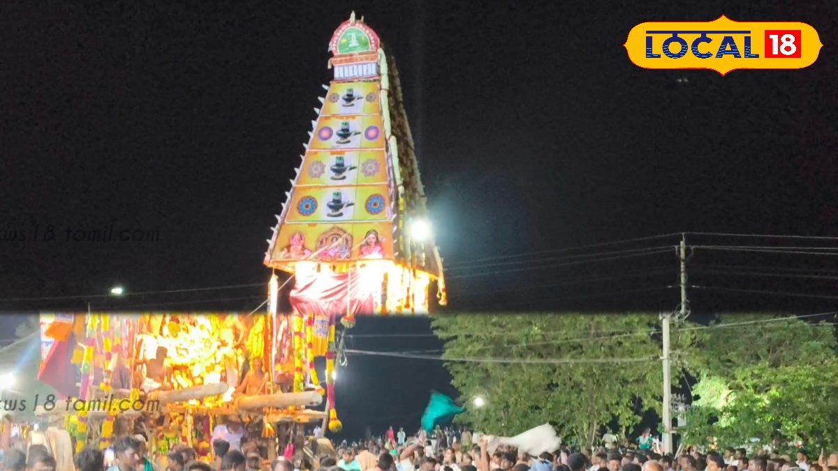 Ayyanar Temple: பாரம்பரியம் மாறாத பந்தல் காட்சி... கோனூர் நாட்டை அதிரவைத்த வளவண்ட அய்யனார் தேர் திருவிழா....