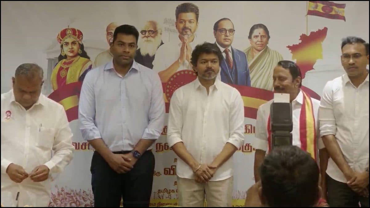 TVK Vijay | செங்கோட்டையன் முதல் கீர்த்தனா வரை... தவெக அமைச்சரவையில் யாருக்கு என்ன பொறுப்பு? முழு விவரம்!