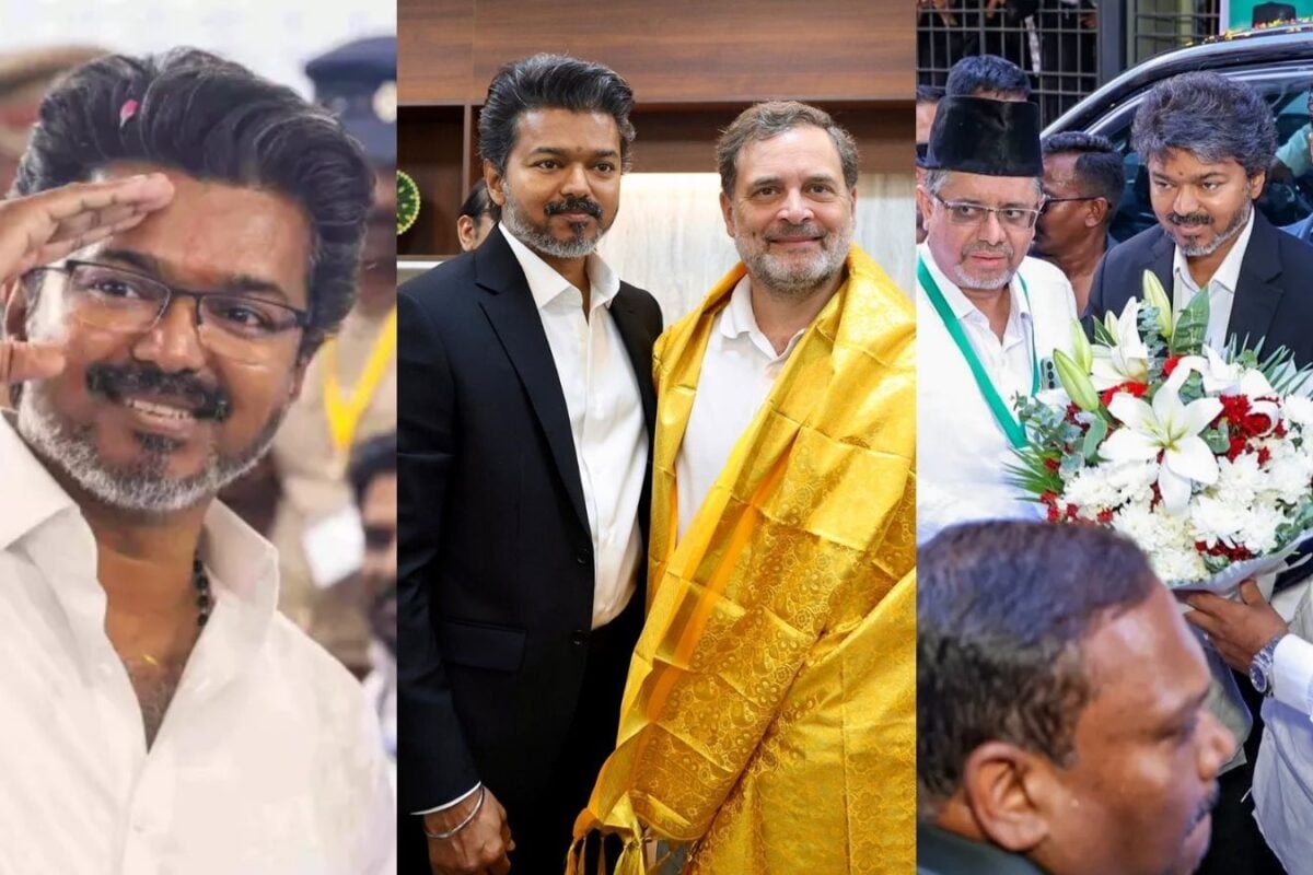ஆட்சி அதிகாரத்தில் பங்கு... சாத்தியமாக்கிய தவெக! - இருமுனை அரசியல் டூ மும்முனை அரசியல்!