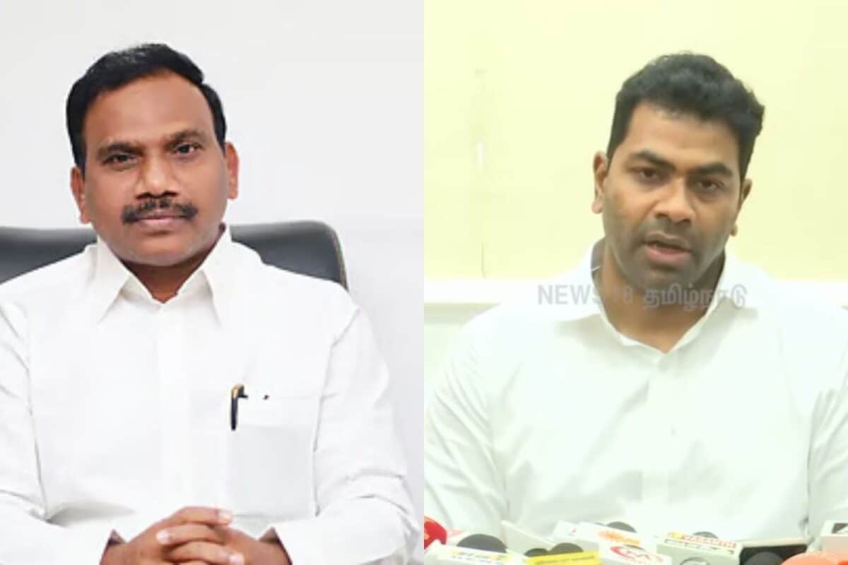 “திருமாவளவனிடம் ஆ. ராசா மன்னிப்பு கேட்க வேண்டும்” – அமைச்சர் ஆதவ் அர்ஜுனா