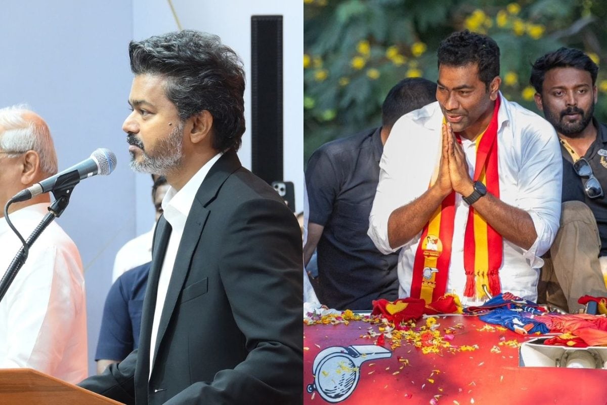 தமிழ்த்தாய் வாழ்த்து விவகாரம்; “தவிர்க்க முடியாத சூழல்… இந்தப் புதிய நடைமுறை…” அமைச்சர் ஆதவ் அர்ஜுனா விளக்கம்