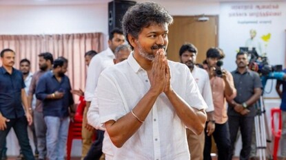 தவெக தலைவர் விஜய்