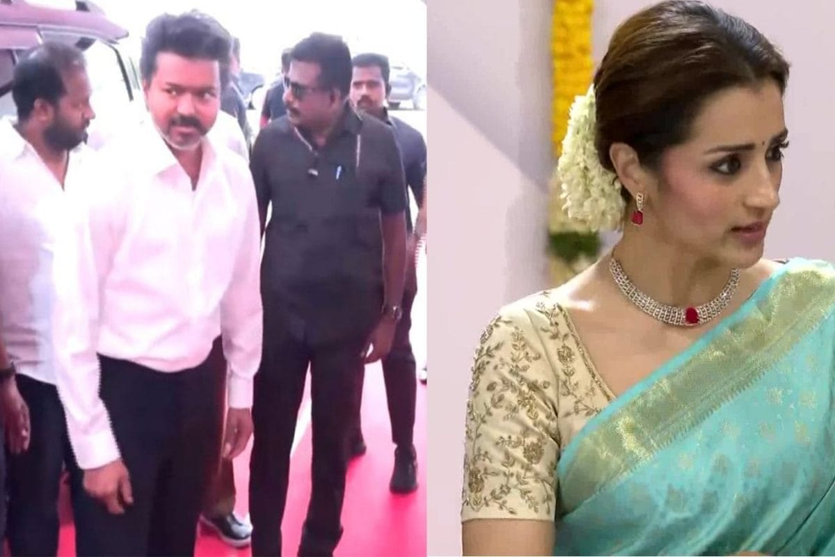 Trisha | தவெக தலைவர் விஜய் முதல்வராகும் விழா… நடிகை த்ரிஷா உள்ளிட்ட திரையுலகினர் பங்கேற்பு!