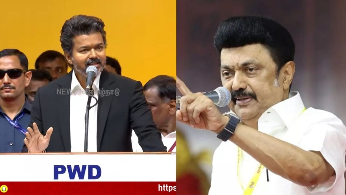 MK Stalin | “வாக்களித்த மக்களை மீண்டும் ஏமாற்றி திசைதிருப்பாதீங்க..” - முதல்வர் விஜய்க்கு மு.க.ஸ்டாலின் கண்டனம்