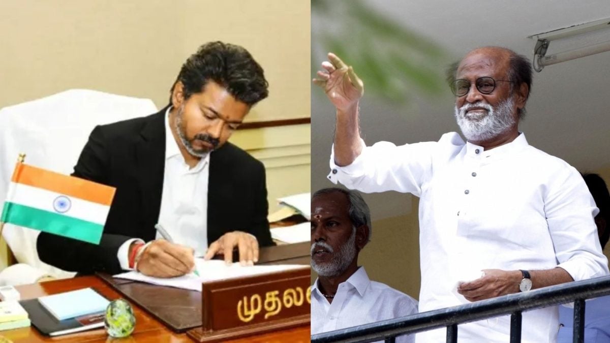 Rajinikanth | விஜய் முதல்வராக பதவி ஏற்றது குறித்த கேள்வி… நடிகர் ரஜினிகாந்த் கொடுத்த ரியாக்சன்! 