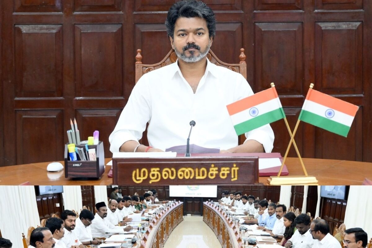 TN Cabinet | 5 ஆண்டுகளில் 436 திட்டங்கள்... அமைச்சர்களுக்கு முதல்வர் விஜய் போட்ட கண்டிப்பான உத்தரவு!