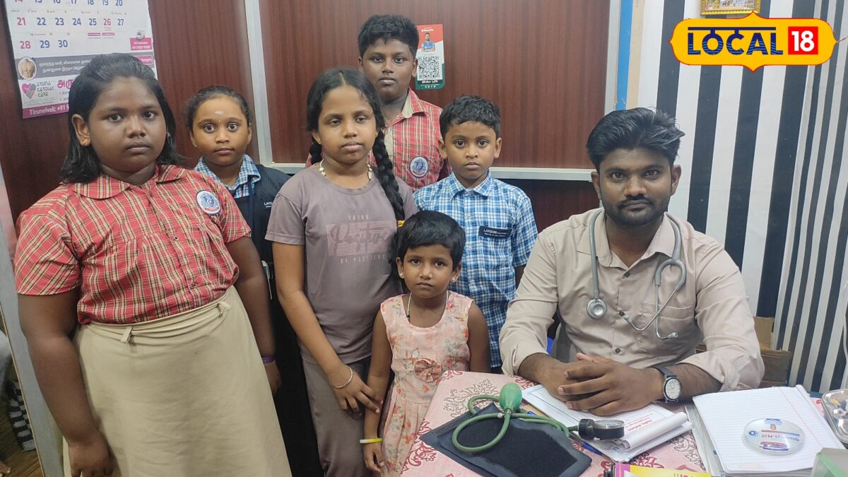 அரசுப் பள்ளி மாணவர்களுக்கு முழுக்க இலவச சிகிச்சை... நெல்லை மருத்துவரின் மனிதநேயப் பயணம்...