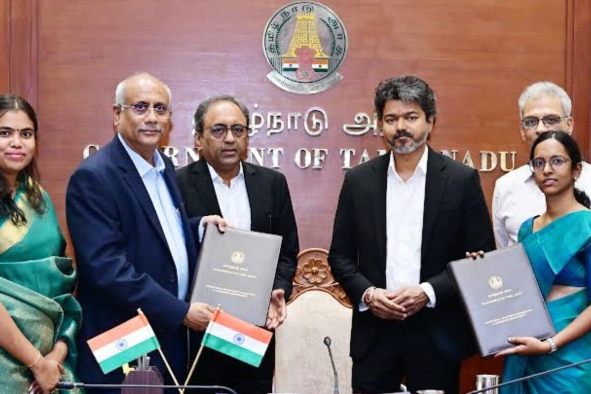ரூ.18600 கோடி முதலீட்டில் 3 தொழில் திட்டங்கள்... 8200 பேருக்கு வேலைவாய்ப்பு... முதல்வர் விஜய் முன்னிலையில் புரிந்துணர்வு ஒப்பந்தம்!