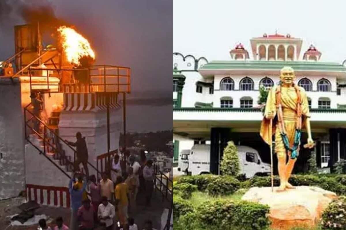 திருப்பரங்குன்றம் மலை உச்சியில் தீபம் ஏற்றுவதில் அரசின் நிலைப்பாடு என்ன..? உயர்நீதிமன்ற மதுரை கிளை அதிரடி உத்தரவு