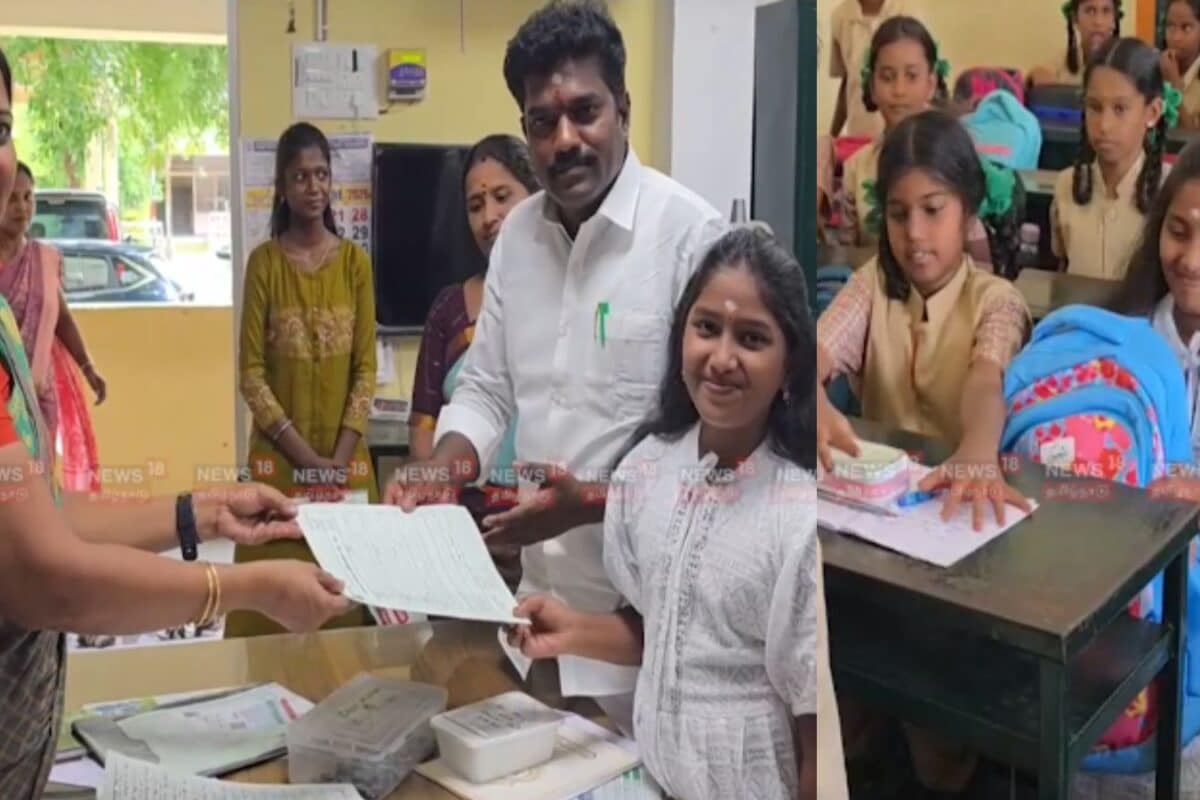 பதவிக்கும் வந்த பிறகும்.. மகளின் படிப்பை அரசு பள்ளியிலேயே தொ