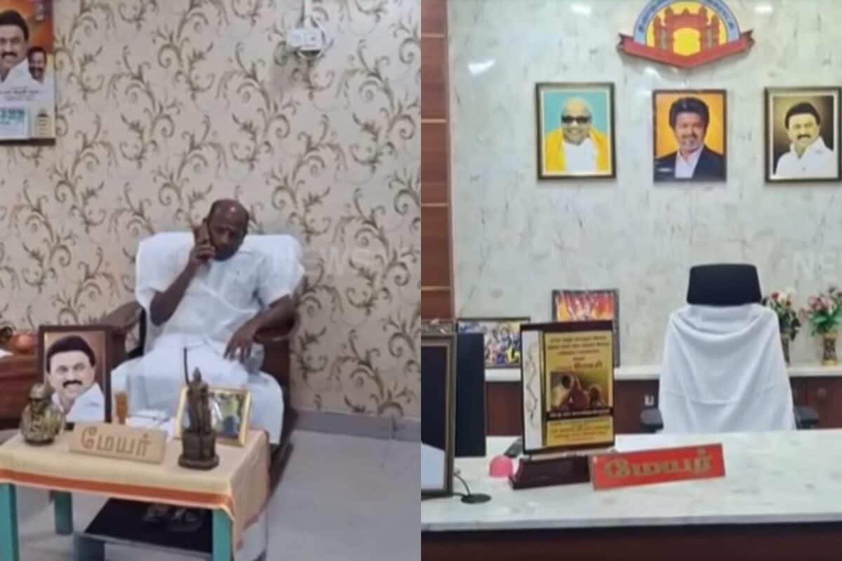 அறையில் முதல்வர் விஜய் படம் வைப்பதில் சலசலப்பு; அல