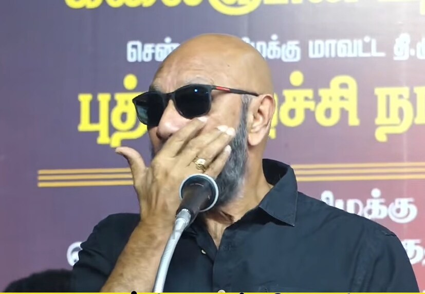  சென்னையில் திமுக சார்பில் நடைபெற்ற நிகழ்ச்சியில் பேசிய சத்யராஜ், “1967 முன்பு தமிழ்நாட்டில் நடைபெற்றது பணக்காரர்களின் ஆட்சி. ஏழை பங்காளராக காமராஜர் இருந்தார். ஆனால், அதிகாரத்தில் இருந்தவர்கள் அனைவரும் பணக்காரர்களாகவும், பண்ணையாளர்களாவும் இருந்தனர். அண்ணா ஆட்சிக்கு வந்த பின்பு தான் தமிழ்நாடு நிமிர்ந்தது.