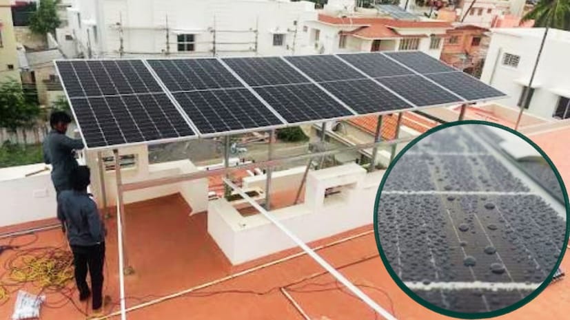 மழைக்காலத்தில் சூரிய மின்சக்தித் தகடுகளின் (Solar Panels) பராமரிப்பு: மழைக்காலம் தொடங்கும்போது மக்கள் பல்வேறு சிரமங்களை எதிர்கொள்கின்றனர். இத்தகைய வானிலை பல சிக்கல்களை உருவாக்குகிறது. இருப்பினும், வீடுகளில் சூரிய மின்சக்தித் தகடுகளை அமைத்துள்ளவர்கள் சில குறிப்பிட்ட சவால்களை எதிர்கொள்ள வேண்டியுள்ளது. மழைக்காலத்தின் வருகையால், வீட்டின் கூரையில் பொருத்தப்பட்டுள்ள சூரிய மின்சக்தி அமைப்புகள் புதிய சிக்கல்களைச் சந்திக்கின்றன. முறையான முன்னெச்சரிக்கை நடவடிக்கைகள் எடுக்கப்படாவிட்டால், தொடர் மழை, பலத்த காற்று, புயல், மின்னல் மற்றும் அதிக ஈரப்பதம் ஆகியவை சூரிய மின்சக்தி அமைப்பின் செயல்பாட்டைப் பாதிக்கக்கூடும். இது தொடர்பான முன்னெச்சரிக்கை நடவடிக்கைகள் குறித்து 'நியூஸ் 18 குஜராத்' (News18 Gujarat) செய்தியில் கூறிய தகவல்களை தற்போது பார்ப்போம். மழைக்காலத்தில் சூரிய மின்சக்தித் தகடுகளின் (Solar Panels) பராமரிப்பு: மழைக்காலம் தொடங்கும்போது மக்கள் பல்வேறு சிரமங்களை எதிர்கொள்கின்றனர். இத்தகைய வானிலை பல சிக்கல்களை உருவாக்குகிறது. இருப்பினும், வீடுகளில் சூரிய மின்சக்தித் தகடுகளை அமைத்துள்ளவர்கள் சில குறிப்பிட்ட சவால்களை எதிர்கொள்ள வேண்டியுள்ளது. மழைக்காலத்தின் வருகையால், வீட்டின் கூரையில் பொருத்தப்பட்டுள்ள சூரிய மின்சக்தி அமைப்புகள் புதிய சிக்கல்களைச் சந்திக்கின்றன. முறையான முன்னெச்சரிக்கை நடவடிக்கைகள் எடுக்கப்படாவிட்டால், தொடர் மழை, பலத்த காற்று, புயல், மின்னல் மற்றும் அதிக ஈரப்பதம் ஆகியவை சூரிய மின்சக்தி அமைப்பின் செயல்பாட்டைப் பாதிக்கக்கூடும். இது தொடர்பான முன்னெச்சரிக்கை நடவடிக்கைகள் குறித்து 'நியூஸ் 18 குஜராத்' (News18 Gujarat) செய்தியில் கூறிய தகவல்களை தற்போது பார்ப்போம்.