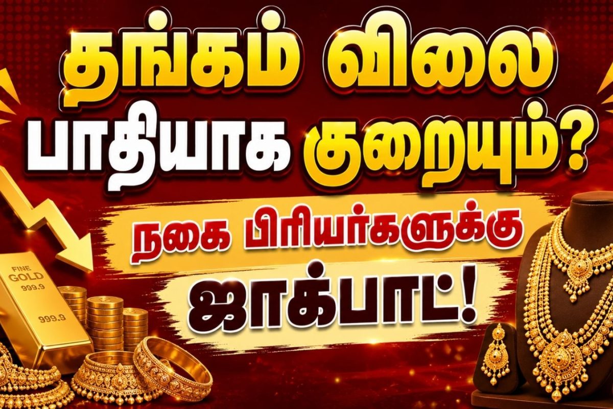 Gold Price Prediction | தங்கம் விலை பாதியாக குறையும்? நகை பிரியர்களுக்கு ஜாக்பாட்.. நிபுணர்கள் விளக்கம்!