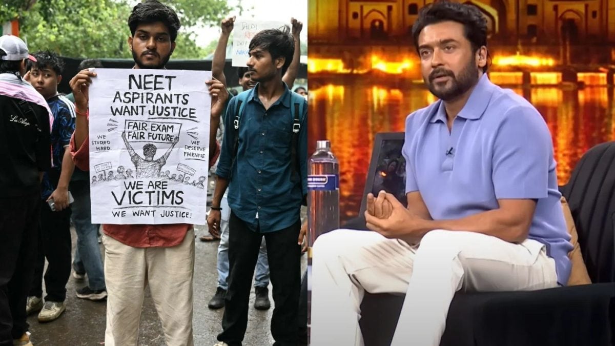 "மாணவர்கள் போராட்டம் நடக்கும் வேளையில்... பிறந்தநாளை கொண்டாட வேண்டாம்" - நடிகர் சூர்யா வேண்டுகோள்! | Suriya
