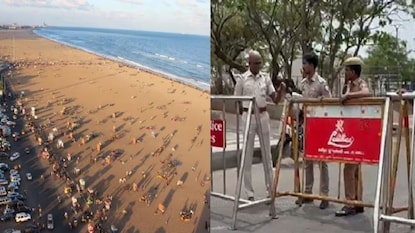 மெரினாவுக்கு செல்ல தடை மெரினாவுக்கு செல்ல தடை