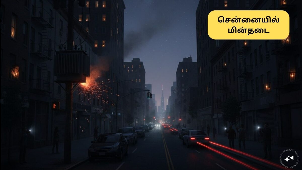 Chennai Power Cut | சென்னையில் வரும் வியாழக்கிழமை மின்தடை அறிவிப்பு.. எந்தெந்த ஏரியாக்கள்?