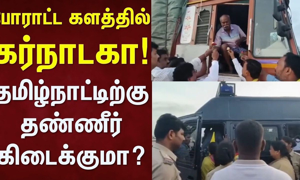 Karnataka Protest | போராட்ட களத்தில் கர்நாடகா! - தமிழ்நாட்டிற்கு தண்ணீர் கிடைக்குமா? | Tamil News