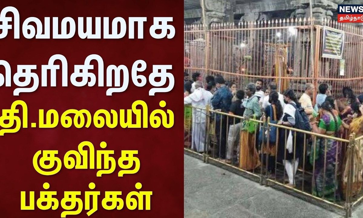 Tiruvannamalai Annamalaiyar Temple | அண்ணாமலையனே.. தி.மலையில் குவிந்த பக்தர்கள் | Tamil News