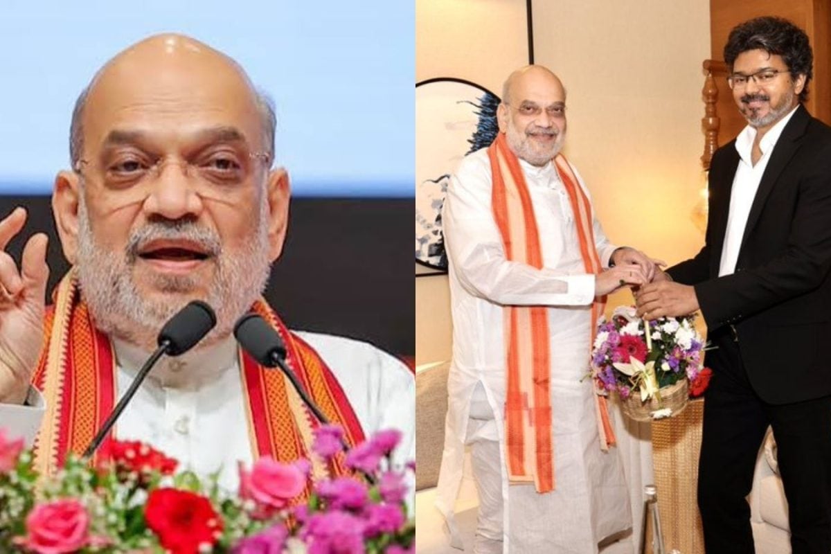 அமித்ஷாவை வரவேற்ற விஜய்... இன்று தென் மாநில முதல்வர்கள் மாநாடு!