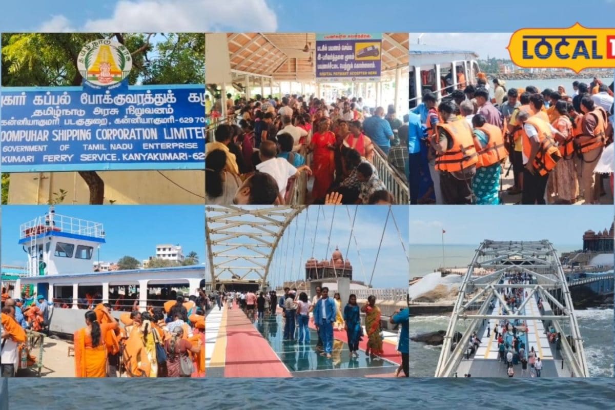 ஓணம் விடுமுறை எதிரொலி... கன்னியாகுமரியில் அலைமோதிய சுற்றுலா பயணிகள் கூட்டம்..!