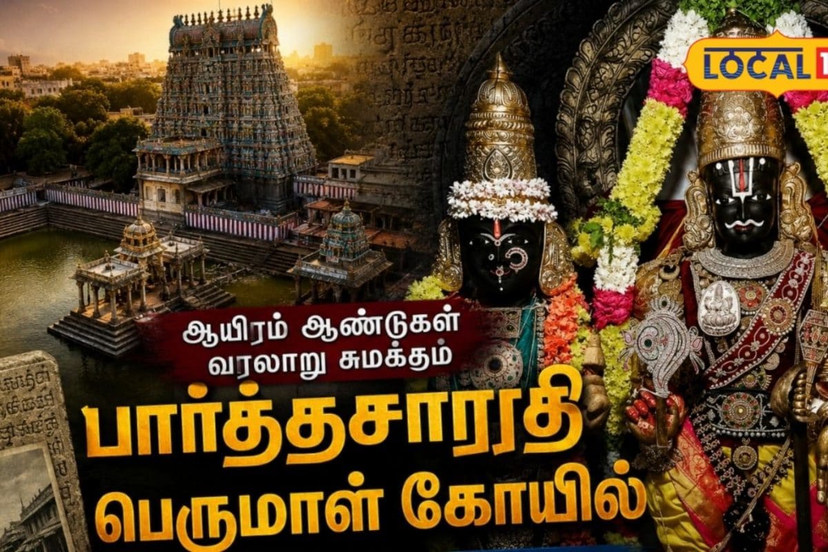 பெருமாளுக்கு மீசை ஏன்..? திருவல்லிக்கேணி பார்த்தசாரதி கோயிலின் ஆச்சரியமான உண்மைகள்..!