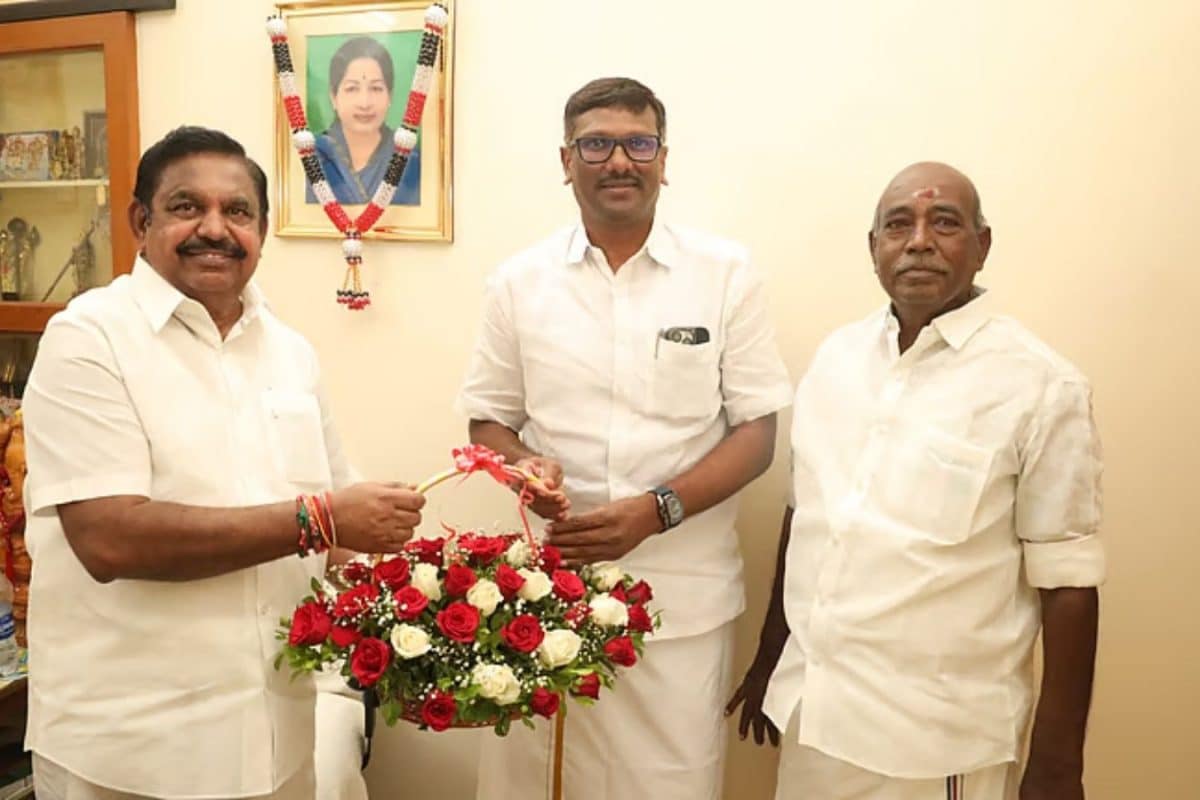 சேலம் எடப்பாடி தொகுதி தவெக வேட்பாளர் ட்விஸ்ட்.. ஈபிஎஸ் முன்னிலையில் அதிமுகவில் இணைந்தார்!
