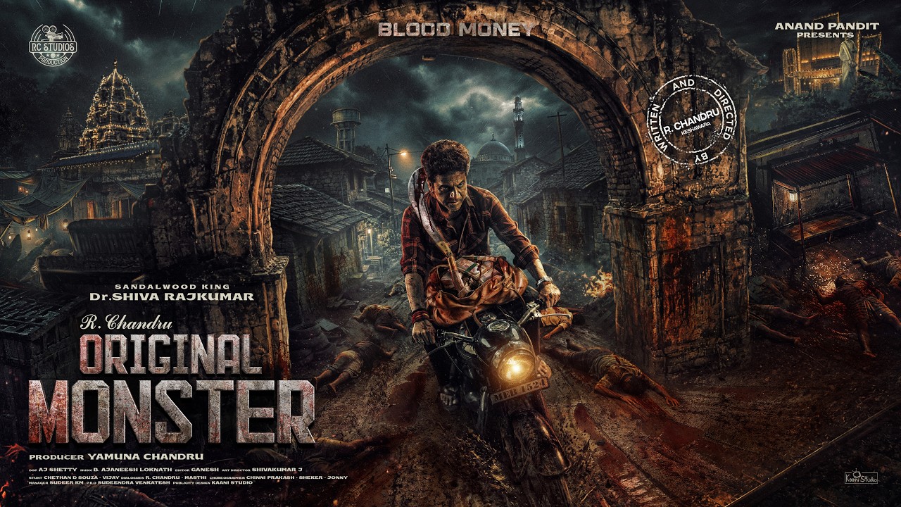 Original Monster | சிவராஜ்குமார் நடிக்கும் ‘ஒரிஜினல் மான்ஸ்டர்’... மோஷன் போஸ்டர் வெளியீடு!