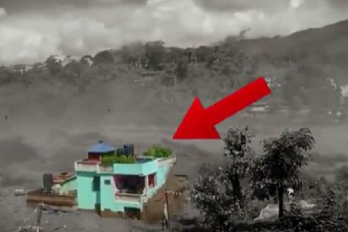 உலகை உலுக்கிய நேபாள பெருவெள்ளம் மத்தியில் ஒற்றை வீடு தப்பித்தது எப்படி?