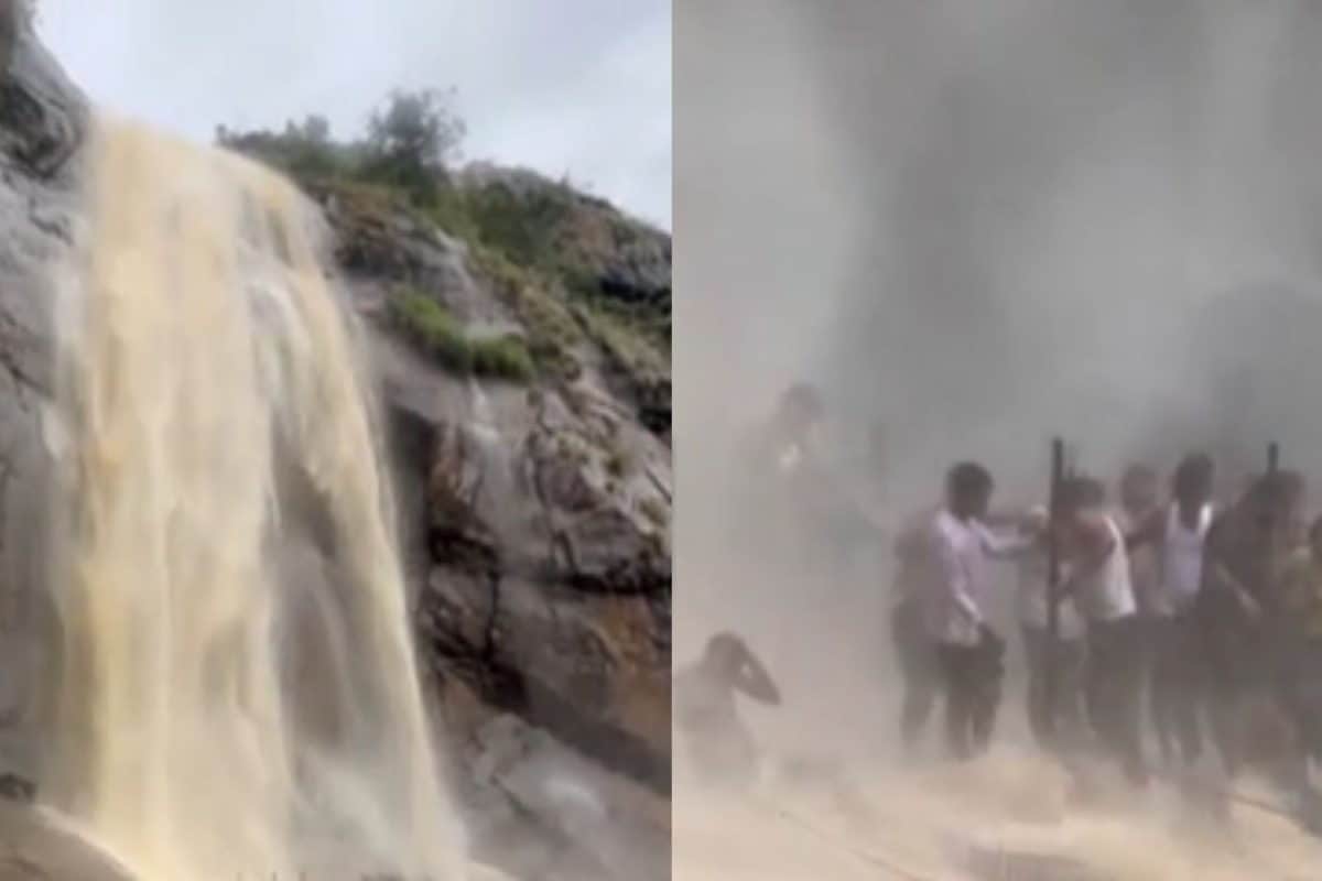 கொல்லிமலை ஆகாய கங்கை நீர்வீழ்ச்சியில் திடீர் வெள்ளப்பெருக்கு.. சுற்றுலா பயணிகளுக்கு எச்சரிக்கை!