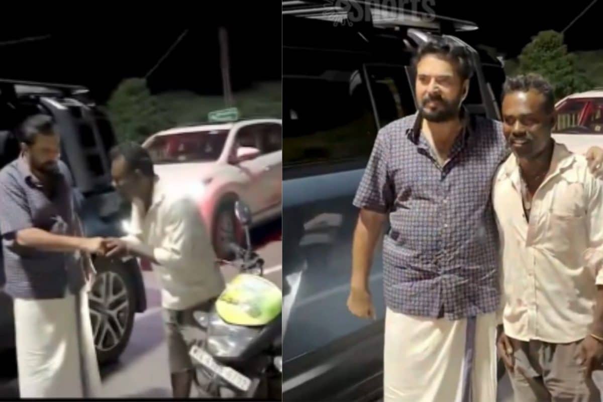 “நம்ம நண்பர் தான்..” - 10 கி.மீ பைக்கில் வழிகாட்டிய நபருக்கு நன்றி தெரிவித்த மம்மூட்டி!
