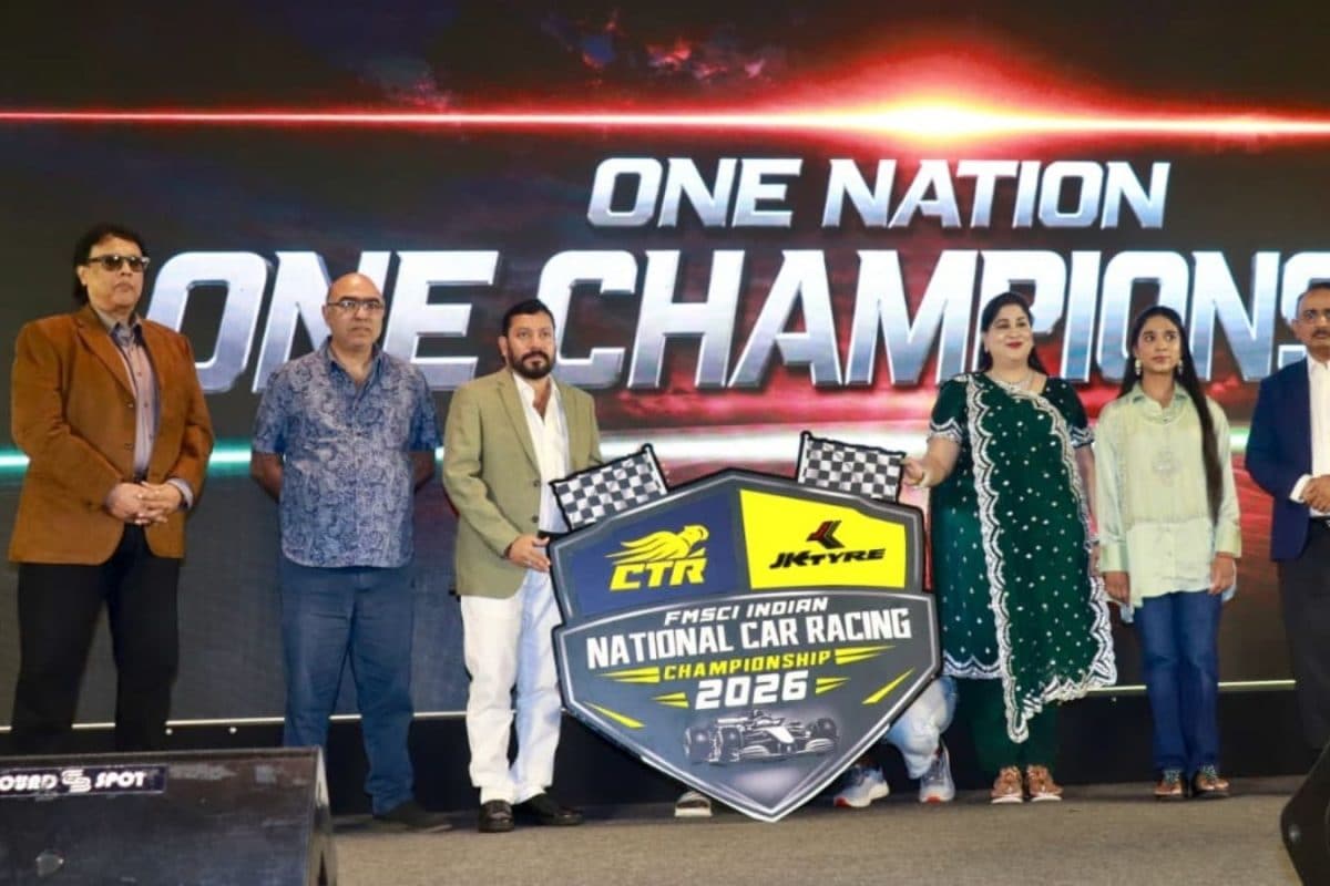 சென்னையில் தேசிய கார் பந்தய சாம்பியன்ஷிப் 2026 அறிமுகம்.. அமைச்சர் ஸ்ரீநாத் பங்கேற்பு.!