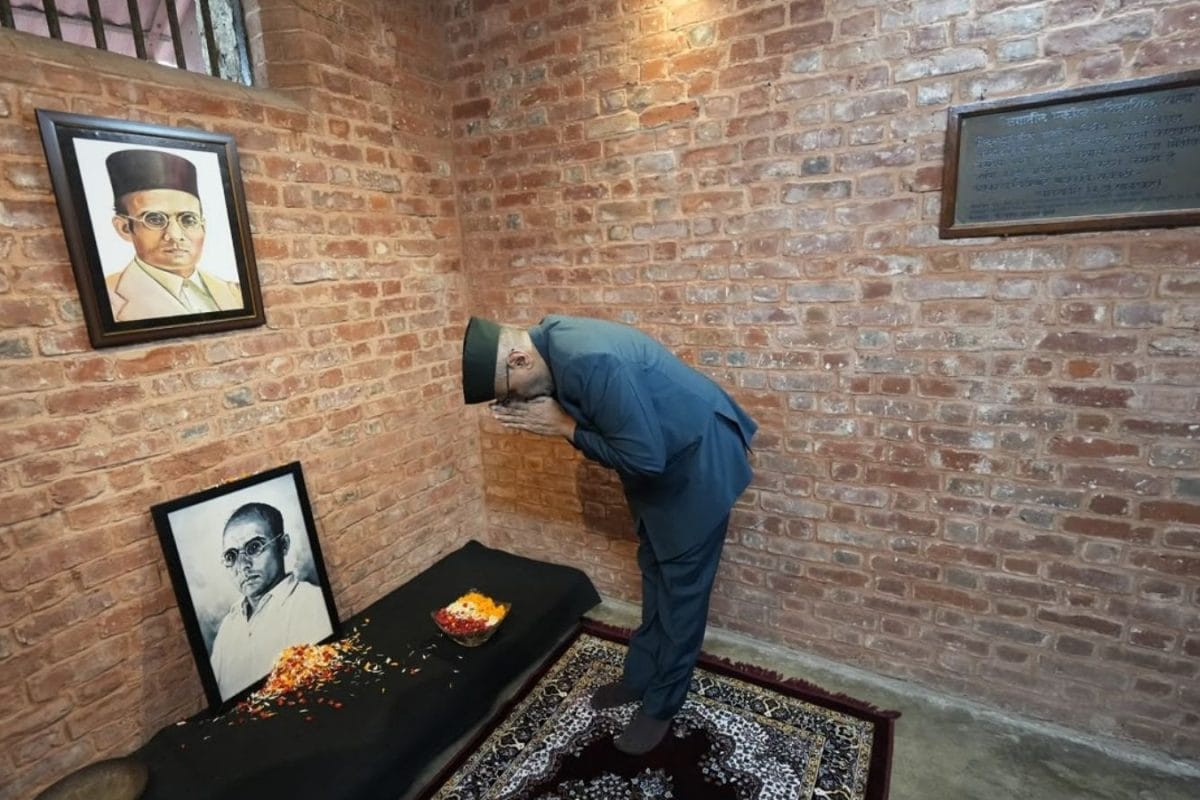 அந்தமான் செல்லுலார் சிறையில் குடியரசு துணைத்தலைவர்... சுதந்திரப் போராட்ட வீரர்களுக்கு அஞ்சலி