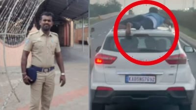 Gutkha Smuggling: Policeman Clings to Car Roof for 40 km to Catch Smugglers!