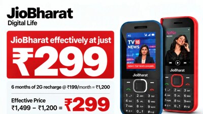 Jio's 10th Anniversary: JioBharat 4G Phone for Just Rs. 299 with 6 Months Free Service!