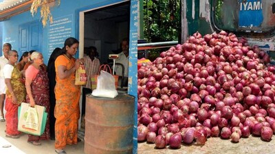 ரேஷன் கடைகளில் வெங்காயம் விற்பனை