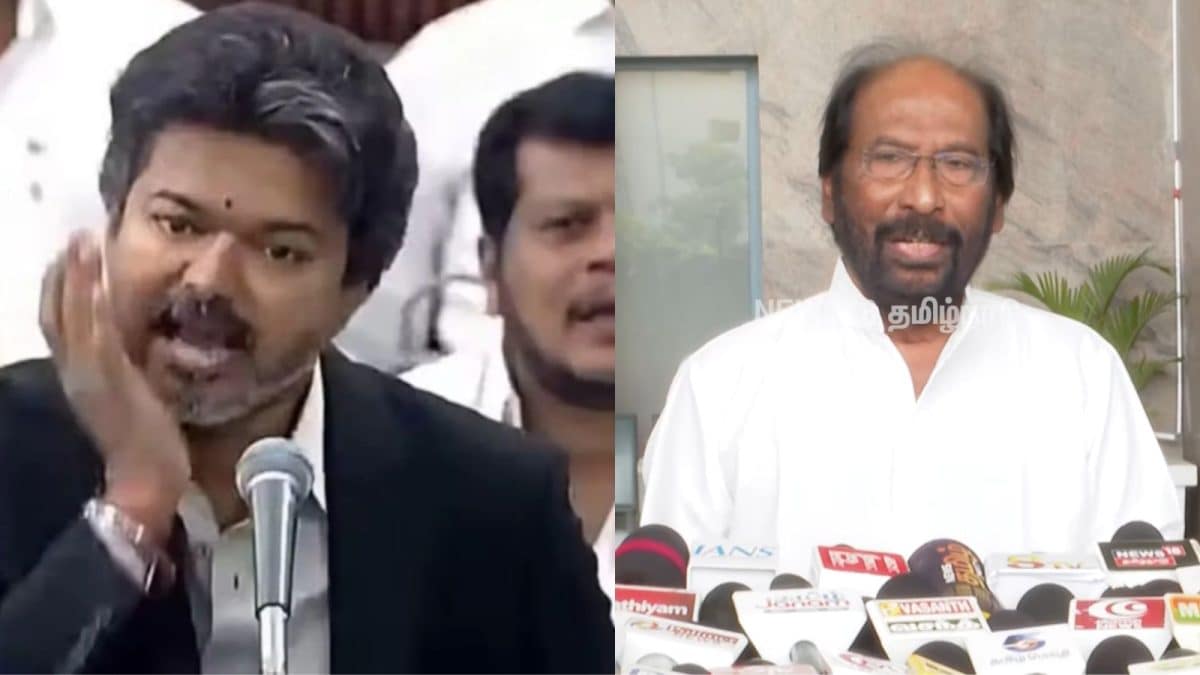 "மு.க. ஸ்டாலினுடன் நானும் சிறை சென்றவன்; அப்போது விஜய்க்கு ஒரு வயது” – திருச்சி சிவா எம்.பி
