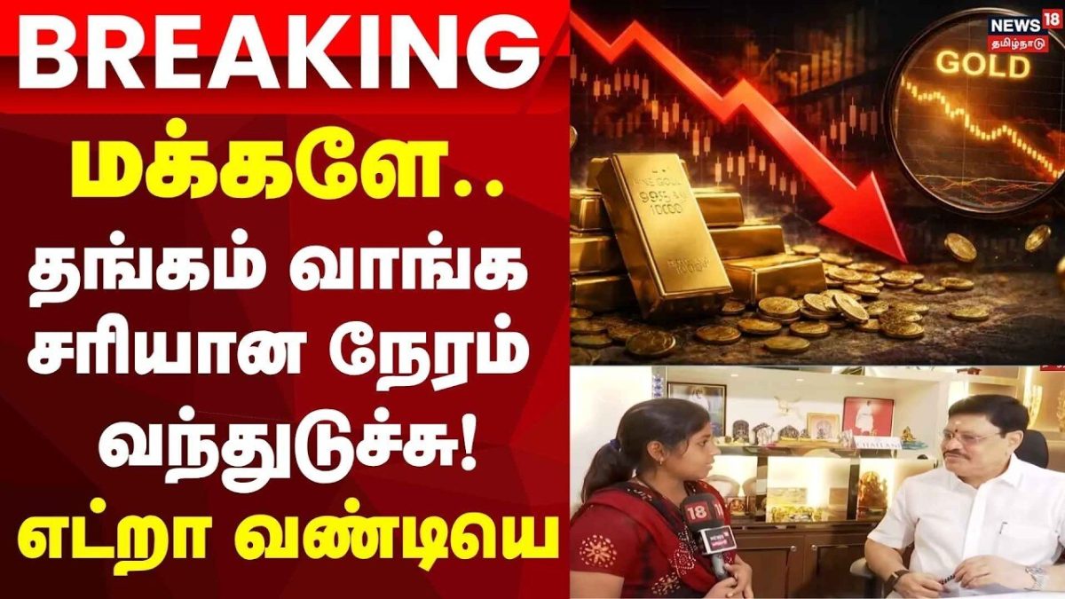 Gold Breaking Rate Very Low | மக்களே.. தங்கம் வாங்க சரியான நேரம் வந்துடுச்சு! ஏறடா வண்டிய! 🔥💰