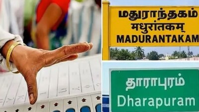 Dharapuram and Maduranthakam By-Elections Record Low Voter Turnout at 9 AM