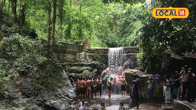 Enjoy a Peaceful Waterfall Bathing Spot for Families in Tenkasi