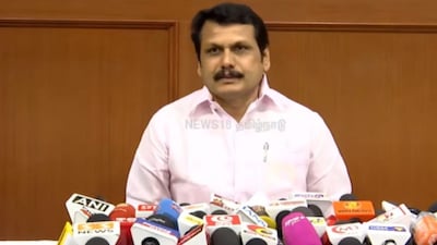 முன்னாள் அமைச்சர் செந்தில்பாலாஜி